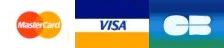 Paiement possible par carte bleue Visa
